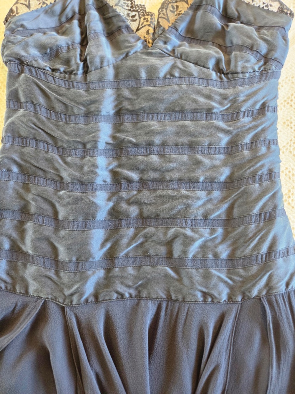 BCBG Silk Halter Dress - Picture 5 of 11